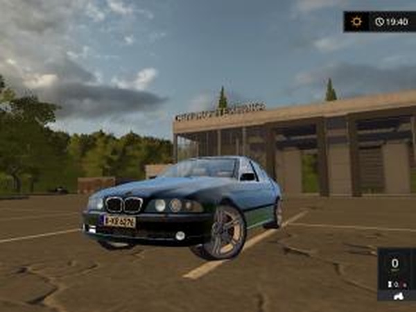 BMW E39 Series 5версия 1.0 для Farming Simulator 2017