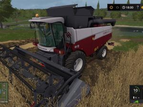 Ростсельмаш Акрос 530версия 1.0.0.0 для Farming Simulator 2017