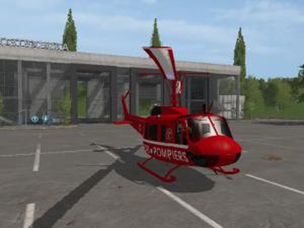 Bell UH1Dверсия 1.0.0.0 для Farming Simulator 2017