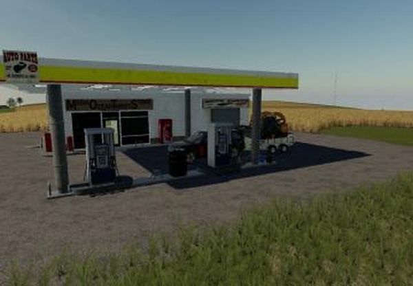 Placeable Fuel Stationверсия 1.0.0.0 для Farming Simulator 2019 (v1.7.x)