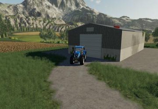 Metal Shedверсия 1.0.0.0 для Farming Simulator 2019 (v1.7.x)