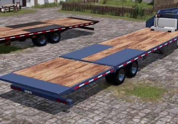 36ft Ironbull dovetail gooseneck trailerv1.0.0.0 для Farming Simulator 2025