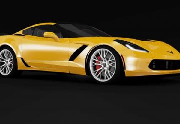 Chevrolet Corvette ZR1 C7версия 1.0 для BeamNG.drive (v0.19.4.2)