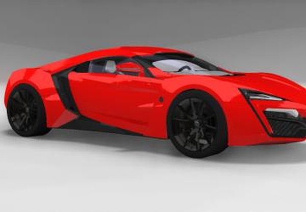 W Motors Lykan HyperSportверсия 1.0 для BeamNG.drive (v0.19.4.2)