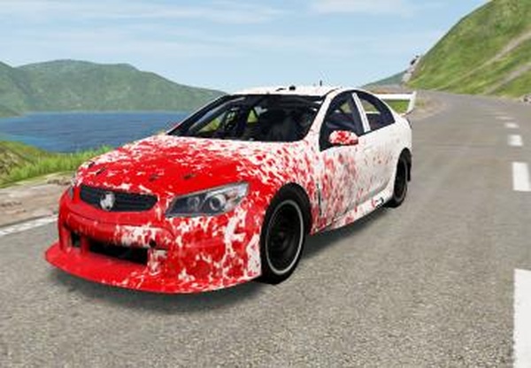 VF Holden Commodore BLOODверсия 1.0 для BeamNG.drive (v0.19.4.2)