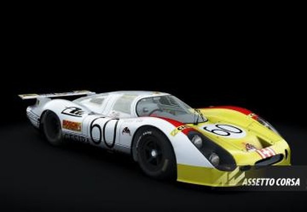 Porsche 908 LH #013версия 1.0 для Assetto Corsa