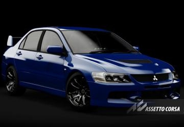 Mitsubishi Lancer Evolution IX «SCARFACE»v3.0 для Assetto Corsa