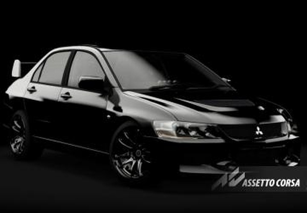 Mitsubishi Lancer Evolution IX «SCARFACE»v3.0 для Assetto Corsa