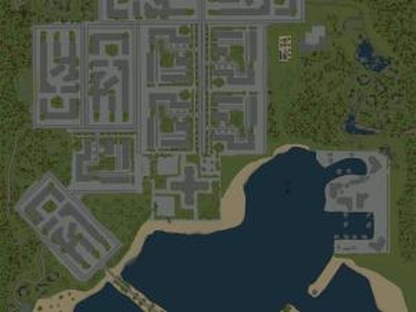 Карта «NP14 - Курортный городок»версия 02_19_09_19 для Spintires: MudRunner (v10.06.19)