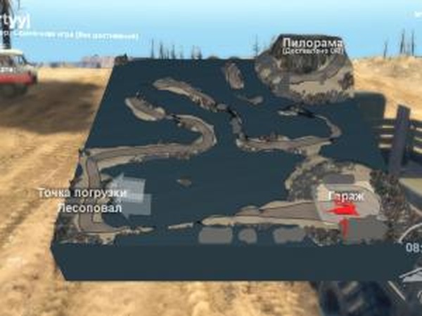 Карта «Испытание ГТ-СМ»версия 1 для SpinTires (v03.03.16)