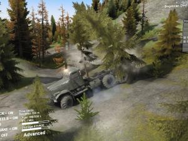 Реалистичная физика деревьевверсия 6.0 final для SpinTires (v03.03.16)