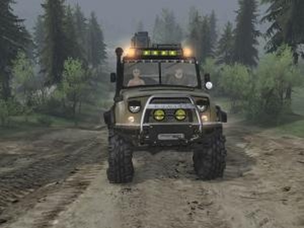 Уаз-469 «Phantom»версия 1.1 для SpinTires (v03.03.16)