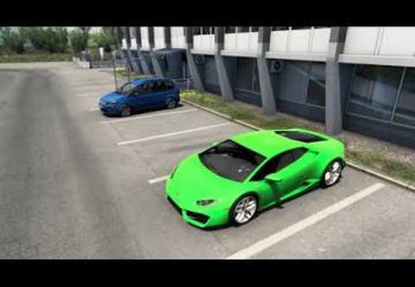 Lamborghini Huracan 5.2L V10 Soundверсия 1.0 для Euro Truck Simulator 2 (v1.41.x, - 1.43.x)