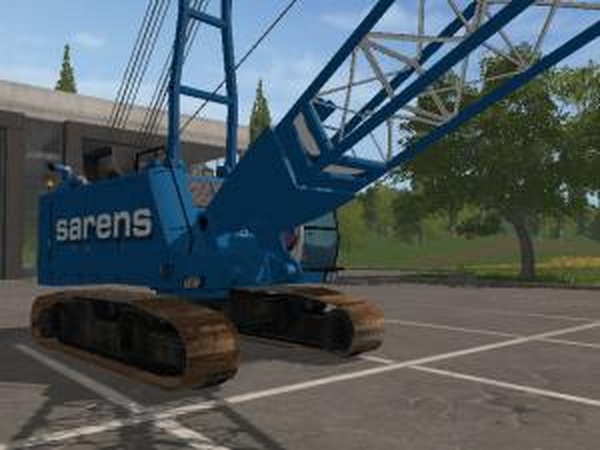 Crawler Sarens Kranверсия 1.0.0.0 для Farming Simulator 2017