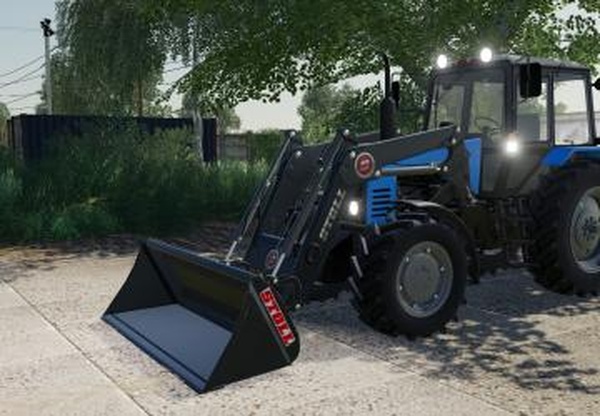 МТЗ-1221 Погрузчикверсия 2.1.1.9 для Farming Simulator 2019 (v1.7.x)