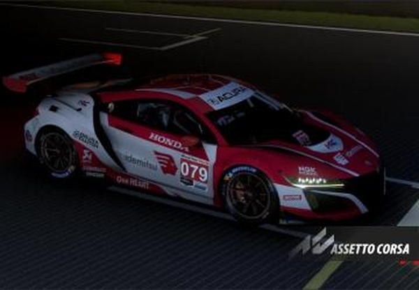 RSS GTM Akuro V6 Evo 2 - Idemitsu Honda Skinpackv1.0 для Assetto Corsa
