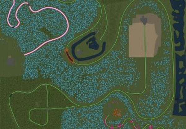 Карта «Pumpkin Hills»версия 1.0 для Spintires: MudRunner (v10.06.19)