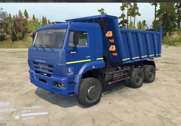 KaMaZ 6522 SVверсия 0709 для Spintires: MudRunner (v10.06.19)