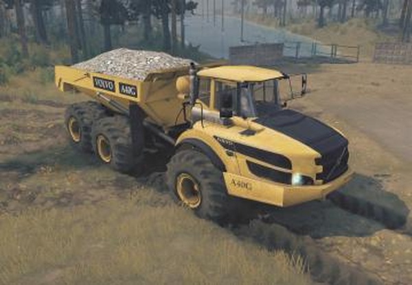 Volvo A40gверсия 1.3 для Spintires: MudRunner (v10.06.19)