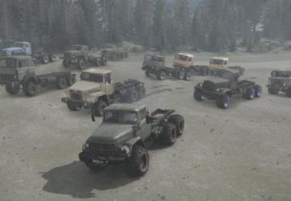 Мод Арочные колёса (4 цвета)версия 0.2 для Spintires: MudRunner (v10.06.19)