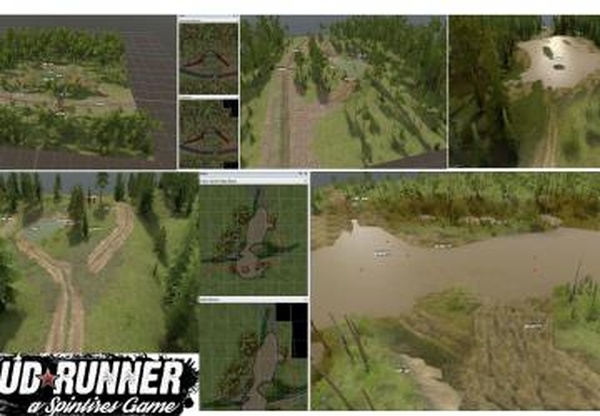 21 реф из карт «Пятнашки 4» и «Пятнашки 5»v1.0 для Spintires: MudRunner (v10.06.19)