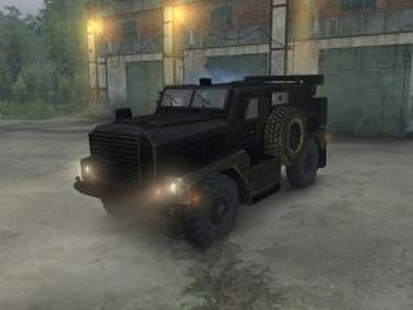 MRAP Cougar 4x4версия 19.05.17 для SpinTires (v03.03.16)