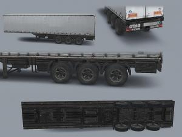 Ретекстуринг рамы полуприцепа-фургонаверсия 1 для SpinTires (v03.03.16)