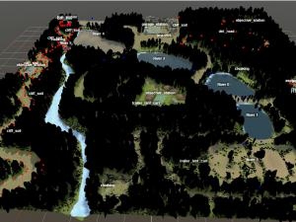 Карта «Жуткий лес»версия 1 для SpinTires (v03.03.16)