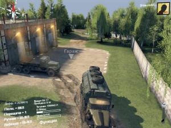 Карта «Dirt»версия 1 для SpinTires (v03.03.16)
