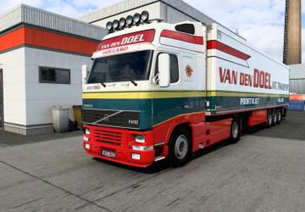 Комбо скин Van den Doelверсия 1.0 для Euro Truck Simulator 2 (v1.42.x)