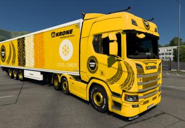 Комбо скин DoBro Edet.версия 1.0 для Euro Truck Simulator 2 (v1.42.x)