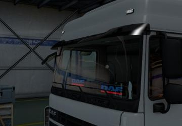 Табличка DAF с подсветкойверсия 1.0 для Euro Truck Simulator 2 (v1.37.x, - 1.42.x)