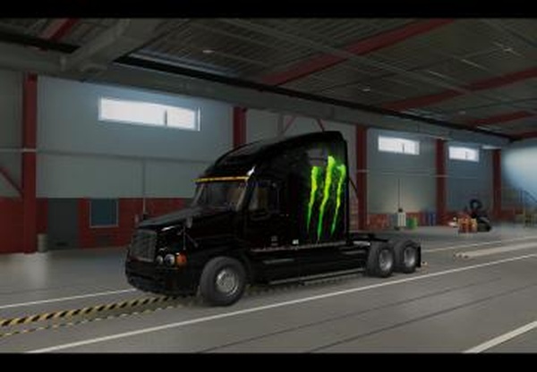 Скин Monster на Freightliner Century & Columbiav1.0 для Euro Truck Simulator 2 (v1.40.x, - 1.42.x)
