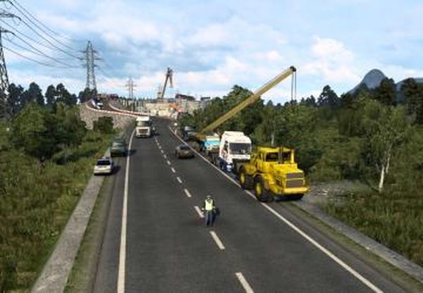 Карта «Суровая Россия Сибирь»версия R20 для Euro Truck Simulator 2 (v1.41.x, 1.42.x)