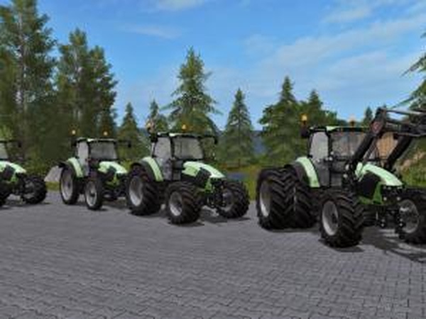 Deutz-Fahr 5110 TTVверсия 1.1 для Farming Simulator 2017 (v1.4.4)