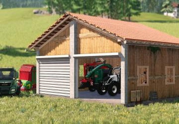 Machine Shedверсия 1.0.0.0 для Farming Simulator 2019 (v1.7.x)