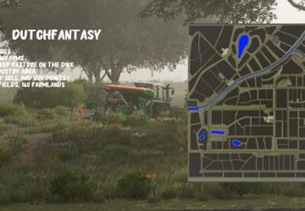 Карта «Dutch FantasyLand»версия 1.0.0.1 для Farming Simulator 2022