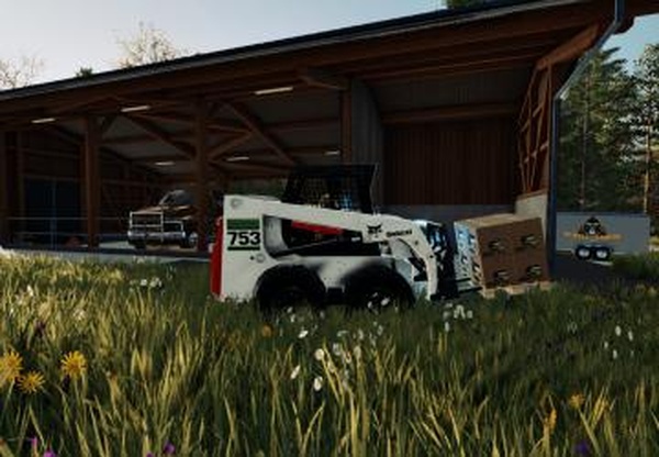 Backyard Woodshop Shedsверсия 1.1.0.0 для Farming Simulator 2022