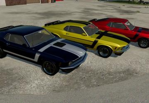 Ford Mustang 302версия 1.0.0.0 для Farming Simulator 2022