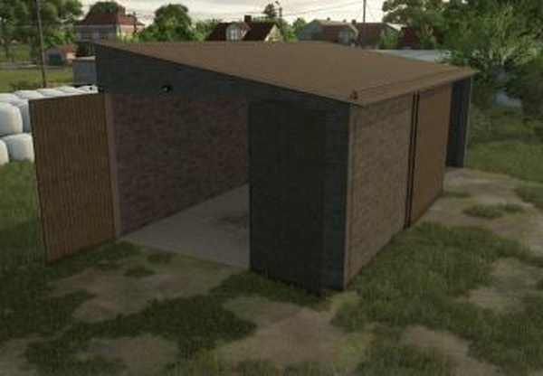 Garage 16x8версия 1.0.0.0 для Farming Simulator 2025