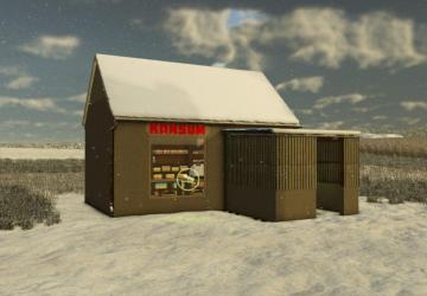 GDR Supermarketверсия 1.0.0.0 для Farming Simulator 2025