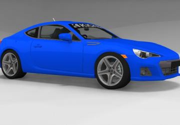 Subaru BRZверсия 1.0 для BeamNG.drive (v0.19.4.2)