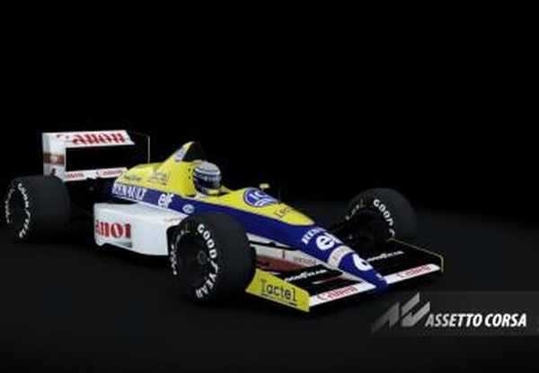 Williams FW12Cверсия 2.0 для Assetto Corsa