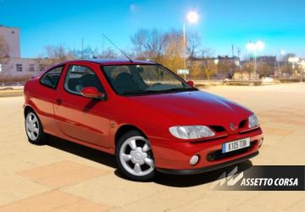 Renault Megane Coupe 2.0 16Vверсия 1.0 для Assetto Corsa