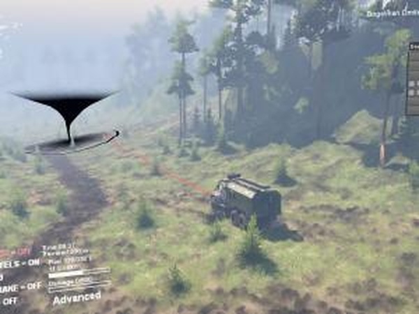 Карта «Потоки»версия 1.0 для SpinTires (v03.03.16)