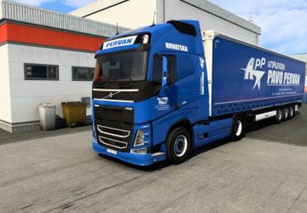 Комбо скин Transporti Pervanверсия 1.0 для Euro Truck Simulator 2 (v1.41.x)