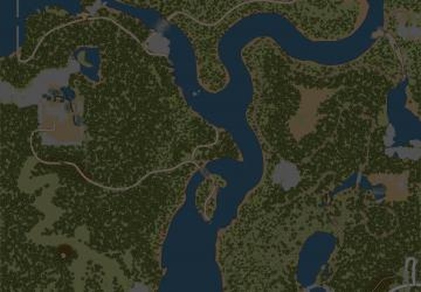 Карта «KRAZs test in the forest»версия 27.08.19 для Spintires: MudRunner (v14.08.19)