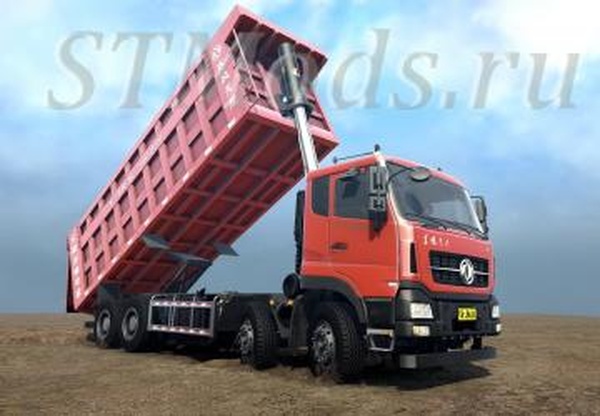 Dongfeng Tianlong Pingding (8X4)версия 1.0 для Spintires: MudRunner (v14.08.19)