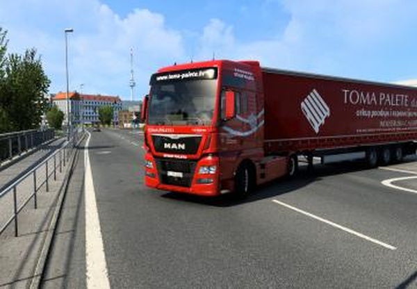 Комбо скин Toma Paleteверсия 1.0 для Euro Truck Simulator 2 (v1.42.x)