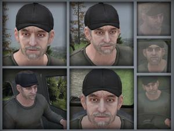 Текстура головы водителяверсия 1 для SpinTires (v03.03.16)